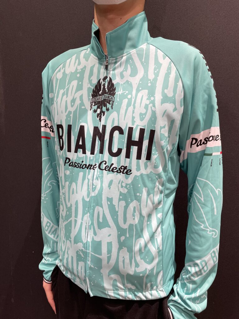 サイクリングウェア新品未使用 ビアンキ Bianchi サイクルジャージ 